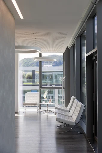 Interior of the dental practice in Bolzano