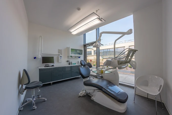 Interior of the dental practice in Bolzano